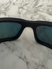 Costa Del Mar Fantail Matte Black / Gold Mirror 580P Polarized Sunglasses- FR SH