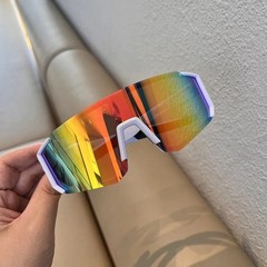 High Quality Polarized Sports Sunglasses UV400 Mirrored Cycling Running Unisex