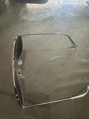 Vintage Sunglasses Men Sports Driving Gold Metal Aviator Gradient