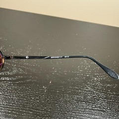Vintage Serengeti 6413 Drivers Sunglasses Oval Bronze Frame Japan