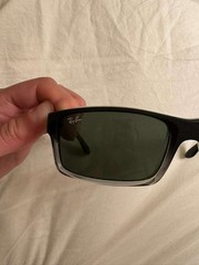 Ray-Ban Sunglasses RB 4151 842 3N Black Frame – Made in Italy