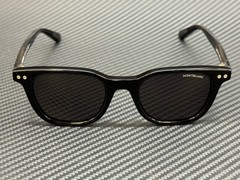 MONT BLANC MB0320S 001 Black Grey Men’s Medium 49 mm Sunglasses