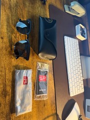 sunglasses men Ray Ban never used, black