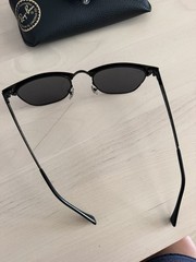 Rayban Black clubmaster metal Unisex