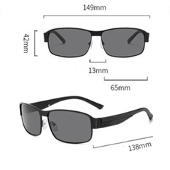 Classic Metal Myopia Nearsighted Glasses For Men Women Driving Sunglasses UV400