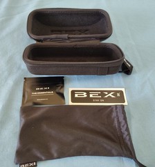 Bex Sunglasses Carrying Case And Other Accessories No Glasses.