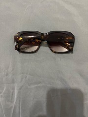 Vintage Frames Company VF XXL Sunglasses Brown Tortoise Burgundy Gradient