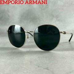 Emporio Armani Oval Sunglasses Ea2121D Black