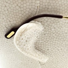 Vintage 1988s Cartier 56-14-135 Maillon Panthere eyeglasses gold Flame japan
