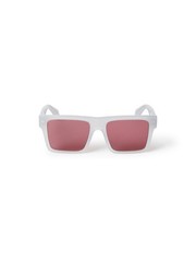 OFF WHITE OERI109 UNISEX SUNGLASSES Grey/Burgundy comes with branded box&pouch