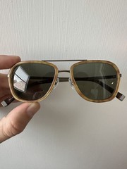 Matsuda Sunglasses M3023 Ti-P, Made In Japan, 52-16-145. Rare/Sold Out Model.