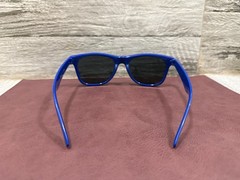 Wayfarer Style Blue Blockbuster Sunglasses Bend Oregon Retro Fun Unisex