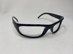 RAY BAN RB 4033 601 GLOSSY BLACK SUNGLASSES ITALY Predator Wrap PD84
