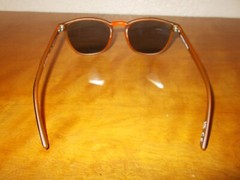 Superdry sds Vintage Neon c.104 Black Orange Frame Gray Lenses Sunglasses