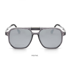 3 in 1 Magnetic Clip On Polarized Sunglasses Men Square Fashion Glasses Frames