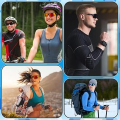 4 Pack Polarized Sports Sunglasses for Men & Women | UV Protection Lightweigh…