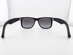 Ray-Ban Sunglasses, Polarized Lenses, Justin RB 4165 622/T3 Matte Blk, 54-16-145