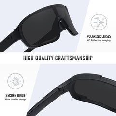 Polarized Cycling Sports Sunglasses for Men Women UV Protection Fishing Bike