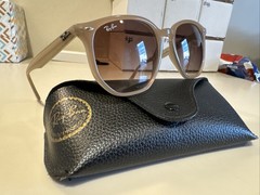 RAY BAN RB4306 6166/13 54[]19 145 BROWN GRADIENT TRADITIONALS SUNGLASSES #4