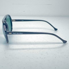 France Depose Sunglasses Vintage Nylon Ski Optics Black Square FRAMES ONLY 093