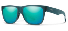 NEW Smith Lowdown 2 Sunglasses-Matte Pacific Crystal-CP Glass Polarized Opal
