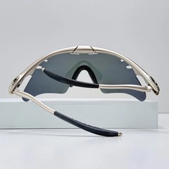Oakley Mag X-Metal Sunglasses Silver Frame Purple Lens New Rare