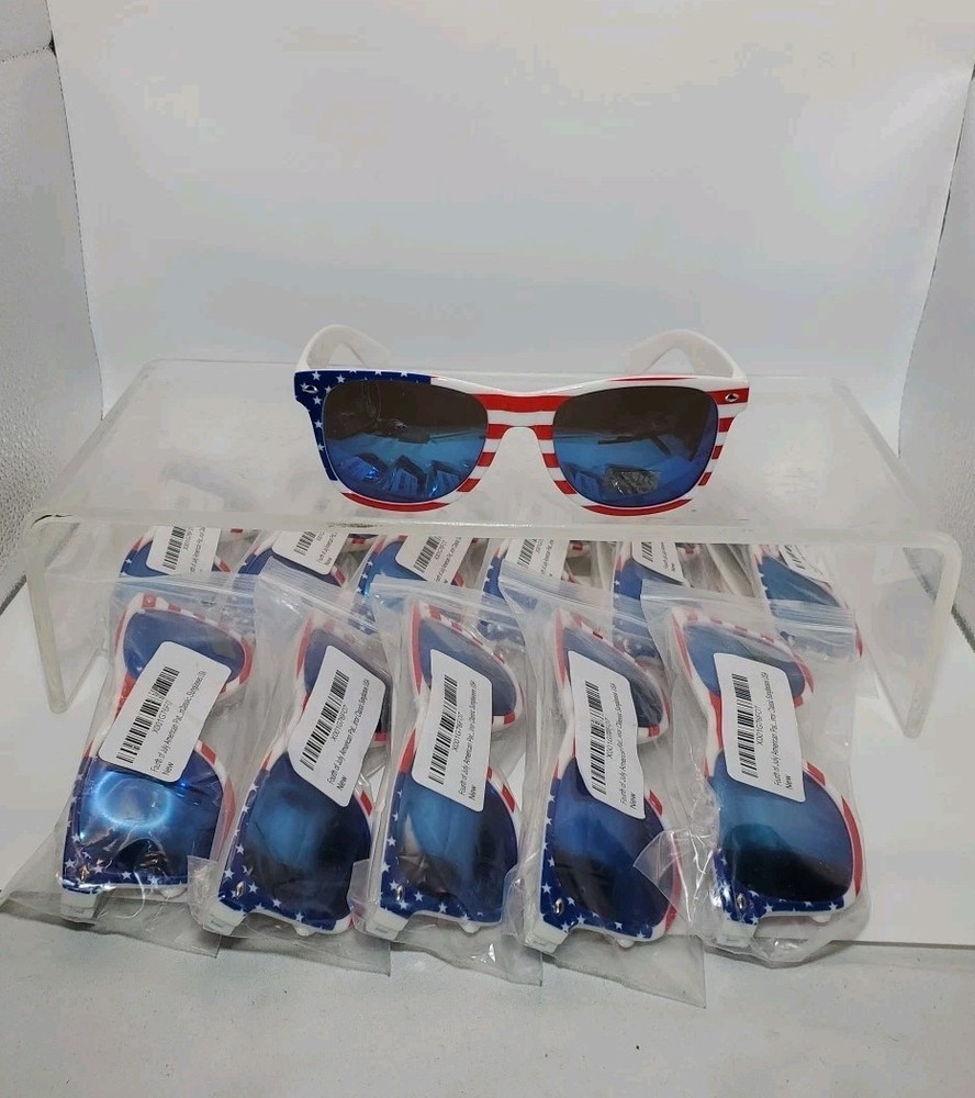 New 12 Pairs of Sunglasses USA American Flag 4th Of July America 250th Birthday