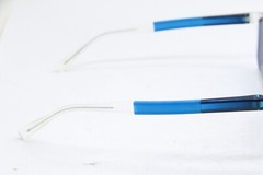 CHARMANT AWEAR CC 3737 CR CLEAR BLUE AUTHENTIC FRAMES SUNGLASSES 55-17