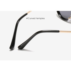 Men Women Metal Round Sunglasses Retro Outdoor Driving Shade Glasses UV400 Hot
