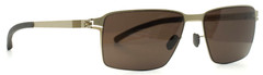 MYKITA Ben 142 Champagne Mens Rectangle Full Rim Sunglasses 54-16-140 B:38