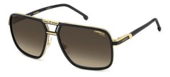 CARRERA SUNGLASSES CARRERA 1071/S I46 MATTE BLACK/GRADIENT BROWN LENS