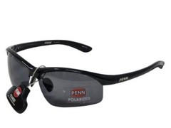 Penn Ally Polarized Angler Fishing Rimless Sport Wrap Around Sunglasses UVA/UVB