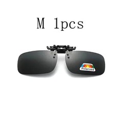 4 Color Grey Lenses Polarized Sunglasses Clip on Flip up UV 380 Driving Fishing