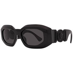 Versace Dark Grey Irregular Men’s Sunglasses VE4425U 536087 53 VE4425U 536087 53