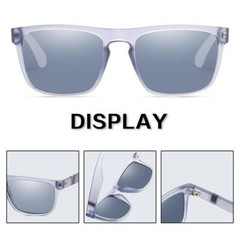 Fashion Square Vintage Polarized Sunglasses Men Women Retro Driving Fishing Sun