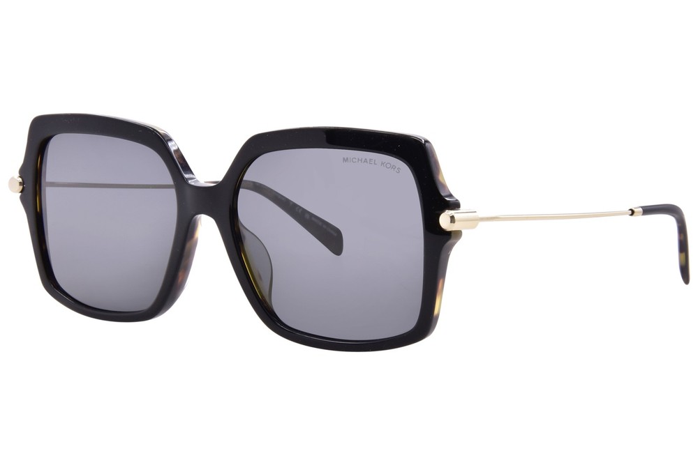 Michael Kors Quogue MK2247U 395087 Sunglasses Women’s Black/Tortoise/Grey 57mm