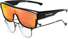 Polarized Fit over Glasses Sunglasses 100% UV400 Protection for Men Women,Wrap a