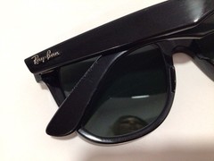 RAY-BAN Men’s WAYFARER RB 2140 901 SUNGLASSES / Hand Made In Italy K (54-18 3N)