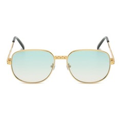 Sunglasses Men Fashion Retro Style Square Gold Frame Classic Designer Pilot 2026