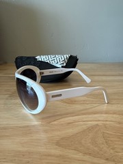 Women’s white Versace Sunglasses