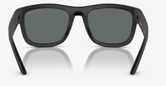 PRADA LINEA ROSSA PS 01ZS DG002G Black Rub Dk Grey Polarized 53 Men’s Sunglasses