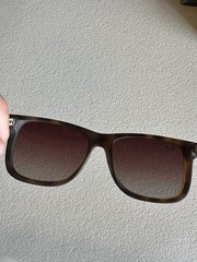 New Ray-Ban Justin Rb4165 Polarized 54mm Matte Havana Brown Gradient Sunglasses