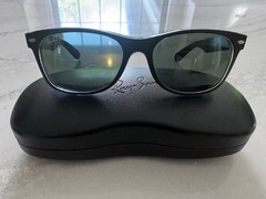 Ray-Ban RB2132 New Wayfarer Color Mix Sunglasses (6052, 55)