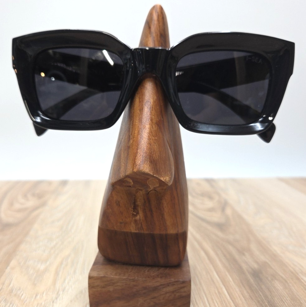 I-SEA Hendrix Sunglasses Black Polarized Preowned Unisex