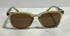 Knockaround PASO ROBLES Aged Sage/Amber Square Polarized Sunglasses 51-20-139