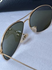 Ray-Ban RB-3362 Cockpit Aviator Blue Mirrored Lens Sunglasses, 112/17-56 -14