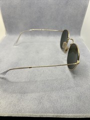 RAY-BAN RB3447 001 50-21-145 ROUND METAL Rose Gold Frame SUNGLASSES