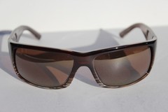 MAUI JIM World Cup POLARIZED Sunglasses H266-01 Choco Stripe Fade/Bronze HCL NEW