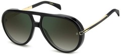 DAVID BECKHAM DB 99 /VOYAGER M2cs Cs Green Shaded Mirror Size 61 Sunglasses
