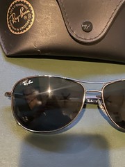 Ray-Ban RB3519 Polarized Sunglasses Men’s 59mm Polished Gunmetal Black 004-71